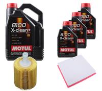 Denckermann Controllo Set Motul 8100 5W-30 8L per Lexus Rx 450h