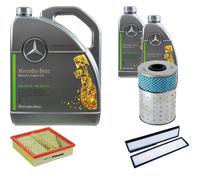 DENCKERMANN Controllo Set Olio 5W-30 229.52 7L per Mercedes-Benz E-Klasse