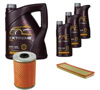 DENCKERMANN Controllo Set Olio MANNOL Extreme 5W-40 8L per BMW 3er 325td 325tds