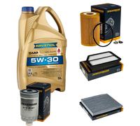 DENCKERMANN Controllo Set Olio Motore 5L RAVENOL SMP 5W-30 per KIA Carens IV