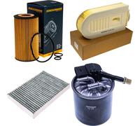 DENCKERMANN Filtro del pacchetto di ispezione Set per Mercedes-Benz Classe S