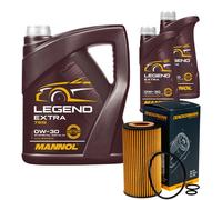 Denckermann Filtro Dell'Olio 7 L mannol Legend Extra 0W-30 per Mercedes-Benz