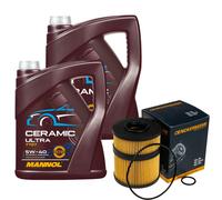 DENCKERMANN Filtro Olio 10L MANNOL Ceramic 5W-40 Per Opel Vectra C Caravan