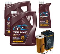 DENCKERMANN Filtro Olio 11L MANNOL Ceramic 5W-40 Per Hyundai Tucson 2.0