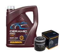 Denckermann Filtro Olio 5L mannol Ceramica Pro 10W-40 per VW Transporter IV Box