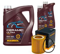 Denckermann Filtro Olio 7L Mannol Ceramic 5W-40 Adatto Per BMW 3 Serie 325I 330I