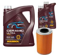 Denckermann Filtro Olio 7L Mannol Ceramic 5W-40 Per Mercedes-Benz E-Class