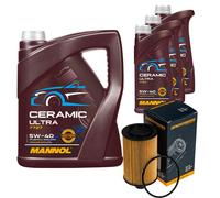 DENCKERMANN Filtro Olio 8L MANNOL Ceramic 5W-40 Per Maserati Quattroporte