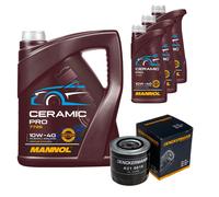Denckermann Filtro Olio 8L mannol Ceramica Pro 10W-40 per VW Transporter IV Box