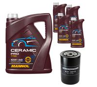 DENCKERMANN Filtro Olio 9L MANNOL Ceramic Pro 10W-40 Per VW Transporter IV Bus