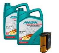 Denckermann Filtro Olio Addinol Giga Light 5W-30 10L Per Audi A6 Allroad 3.0 TDI