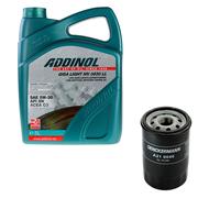 DENCKERMANN Filtro Olio ADDINOL GIGA LIGHT 5W-30 5L Per Nissan Note 1.4