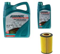 DENCKERMANN Filtro Olio ADDINOL GIGA LIGHT 5W-30 6L Per Audi Allroad 2.5