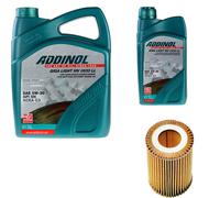 Denckermann Filtro Olio Addinol Giga Light 5W-30 6L Per BMW 1 Serie 114I 116I