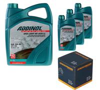 Denckermann Filtro Olio Addinol Giga Light 5W-30 8L Per Mercedes C-Class