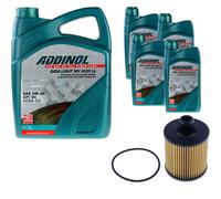 Denckermann Filtro Olio Addinol Giga Light 5W-30 9L Per Audi Q7 SQ7 TDI
