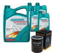 Denckermann Filtro Olio Addinol Giga Light 5W-30 9L Per Nissan Patrol GR 2.8 TD