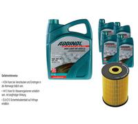 Denckermann Filtro Olio Addinol Giga Light 5W-30 9L Per Porsche Cayenne 3.6 3.2