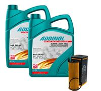 Denckermann Filtro Olio Addinol Super Light 5W-40 10L Per Audi A6 Avant