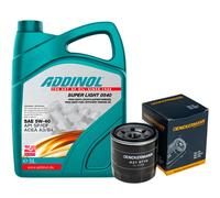 Denckermann Filtro Olio Addinol Super Light 5W-40 5L Per Chevrolet Spark