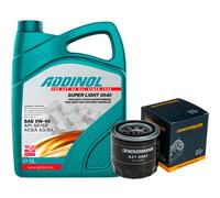 Denckermann Filtro Olio Addinol Super Light 5W-40 5L Per Hyundai Tucson