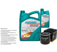 DENCKERMANN Filtro Olio ADDINOL SUPER LIGHT 5W-40 6L Per Ford Scorpio II