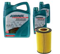 DENCKERMANN Filtro Olio ADDINOL SUPER LIGHT 5W-40 7L Per Audi Allroad 2.5