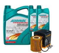 Denckermann Filtro Olio Addinol Super Light 5W-40 7L Per BMW 3er Compact