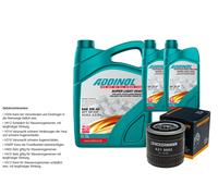 Denckermann Filtro Olio Addinol Super Light 5W-40 7L Per Ford Scorpio II