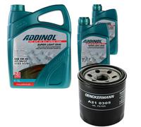 Denckermann Filtro Olio Addinol Super Light 5W-40 7L Per Kia Sportage 2.0I