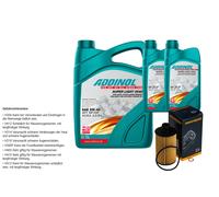 Denckermann Filtro Olio Addinol Super Light 5W-40 7L Per Ssangyong Rexton