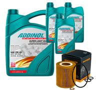 Denckermann Filtro Olio Addinol Super Light 5W-40 8L Per BMW 3er Compact
