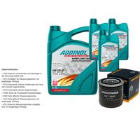 Denckermann Filtro Olio Addinol Super Light 5W-40 8L Per Ford Scorpio II