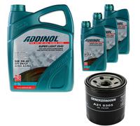 DENCKERMANN Filtro Olio ADDINOL SUPER LIGHT 5W-40 8L Per KIA Sportage 2.0I