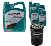 Denckermann Filtro Olio Addinol Super Light 5W-40 9L Per BMW Z1 Roadster