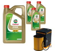 Denckermann Filtro Olio Castrol EDGE Titanium 5W-30 LL 8L Per KIA Carens III 2.0