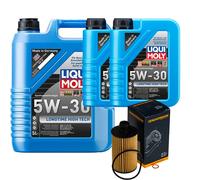 Denckermann Filtro Olio Liqui Moly da Molto Tempo 5W-30 7L per Ssangyong Korando
