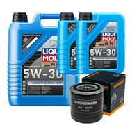 Denckermann Filtro Olio Liqui Moly da Molto Tempo High-Tech 5W-30 7L per Ford