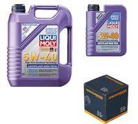 Denckermann Filtro Olio Liqui Moly Leichtlauf High Tech 5W-40 6L Per BMW 3er