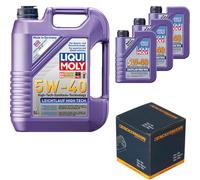 Denckermann Filtro Olio Liqui Moly Leichtlauf High Tech 5W-40 8L Per BMW 3er