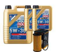 Denckermann Filtro Olio Liqui Moly Longlife 5W-30 7L Per Mercedes A-Class