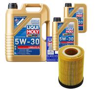 Denckermann Filtro Olio Liqui Moly Longlife 5W-30 7L Per Opel Astra H 1.4