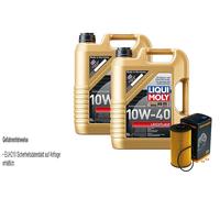 Denckermann Filtro Olio Liqui Moly Scorrevolezza 10W-40 10L per BMW 8er 850 Ci