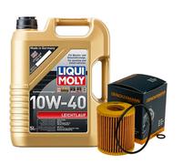 Denckermann Filtro Olio Liqui Moly Scorrevolezza 10W-40 5L per Mazda 6 Kombi 2.5