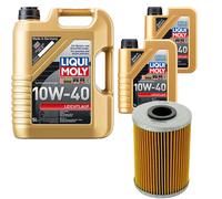 Denckermann Filtro Olio Liqui Moly Scorrevolezza 10W-40 7L per BMW 3er Touring