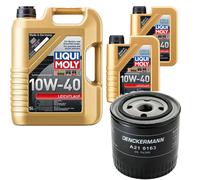 Denckermann Filtro Olio Liqui Moly Scorrevolezza 10W-40 7L per Land Rover