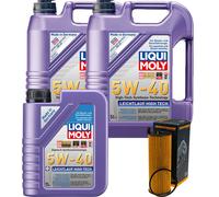 Denckermann Filtro Olio Liqui Moly Scorrevolezza High-Tech 5W-40 11L per Audi A6