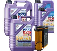 Denckermann Filtro Olio Liqui Moly Scorrevolezza High-Tech 5W-40 12L per Audi A6