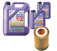 Denckermann Filtro Olio Liqui Moly Scorrevolezza High-Tech 5W-40 7L per BMW 1er