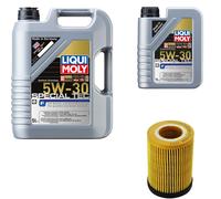 Denckermann Filtro Olio Liqui Moly Special Tec F 5W-30 6L per Opel Corsa B 1.2i
